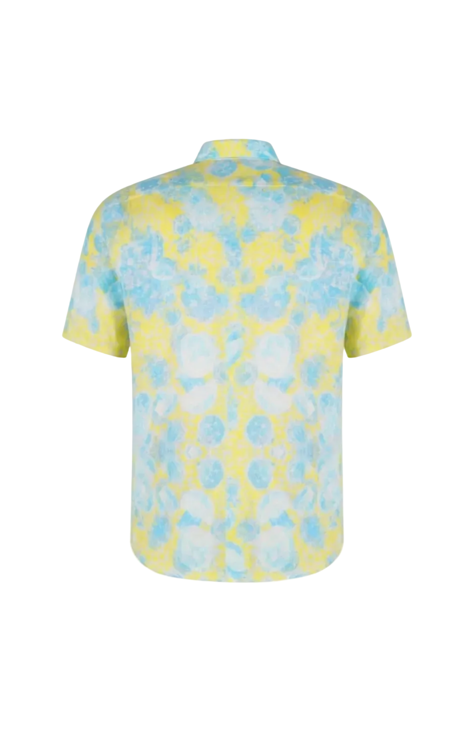 Designer, printed Bergamo beach shirt for boys in half sleeves, customized fit, plus sizes and matching family set. Comfortable beachwear designed for summer adventures.