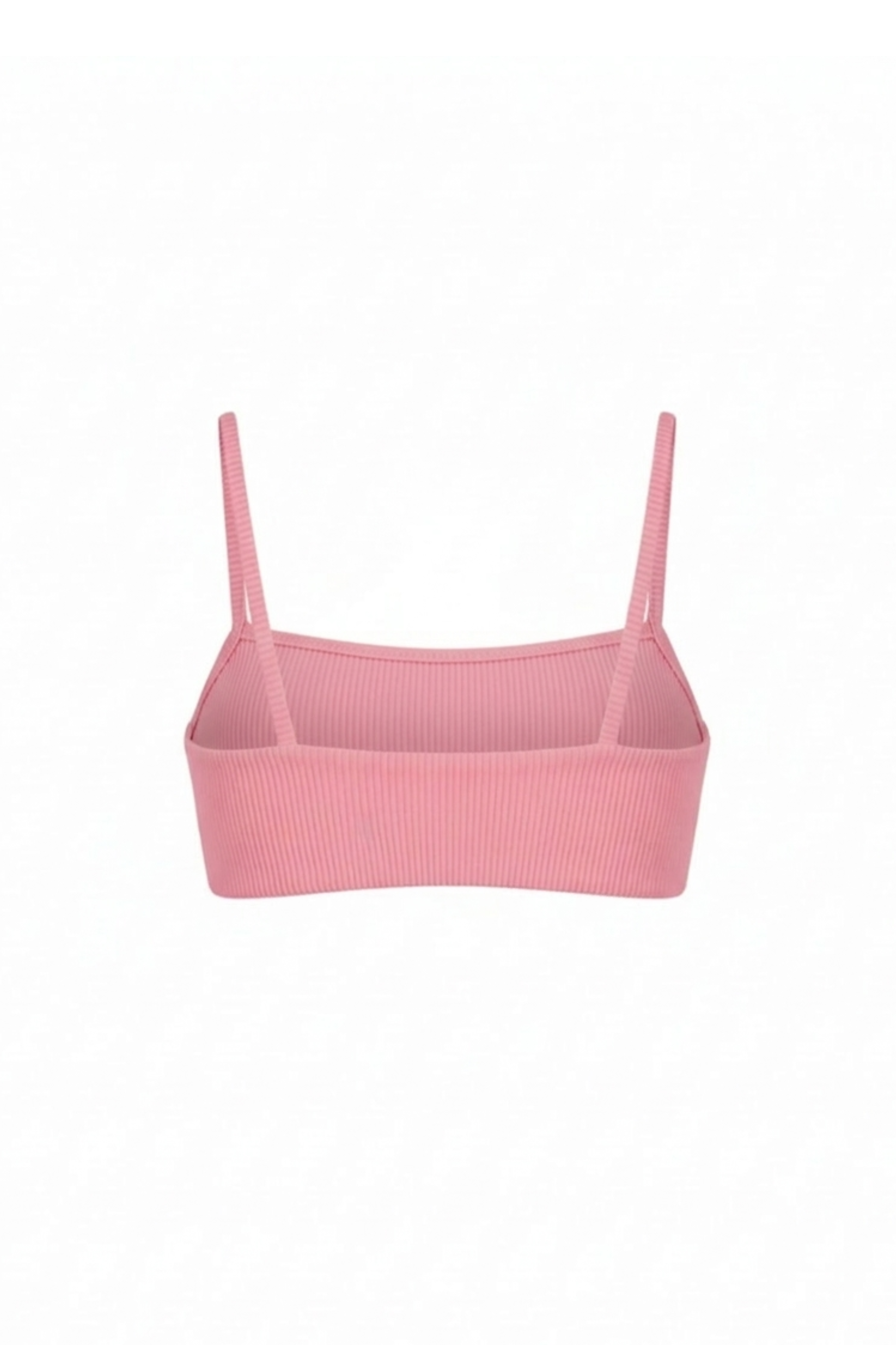 Designer Kaia Bikini top for women in pink, burgundy and blue quick-dry ribbed fabric with square neckline, secured fit and fixed shoulder straps. Stylish swimwear bikini top for sexy beach and resort looks.