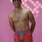Orange Reef Rider Board Shorts