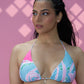 Pink Ink Bikini Top