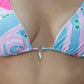 Pink Ink Bikini Top
