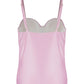 Astra tankini top for women in elegant pink, stylish designer beachwear for chic summer wear and modern resort styling