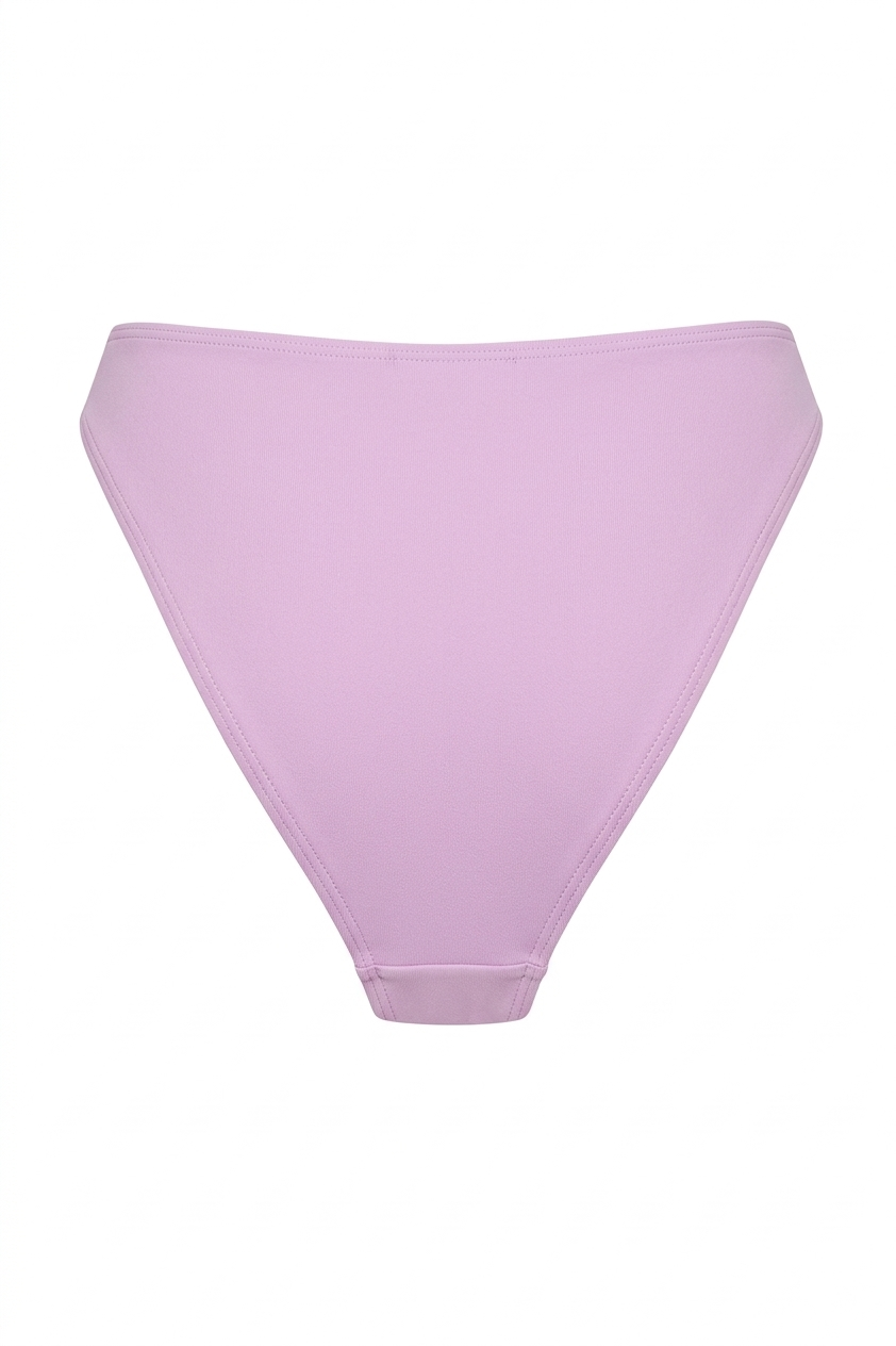 Designer Astra Tankini Bikini Bottom for women in grey and pink quick-dry fabric with a mid-waist customized fit, SPF 50 UV protection and plus sizes.