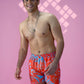 Orange Reef Rider Board Shorts