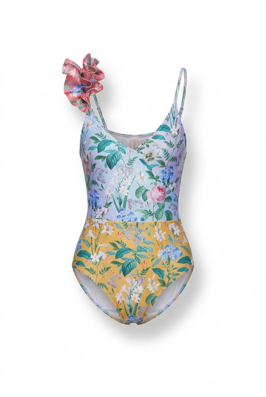 Lylia monokini for women, floral one piece swimsuit, stylish and elegant beachwear swimwear for summer