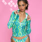 Marine Meadows Rash Guard